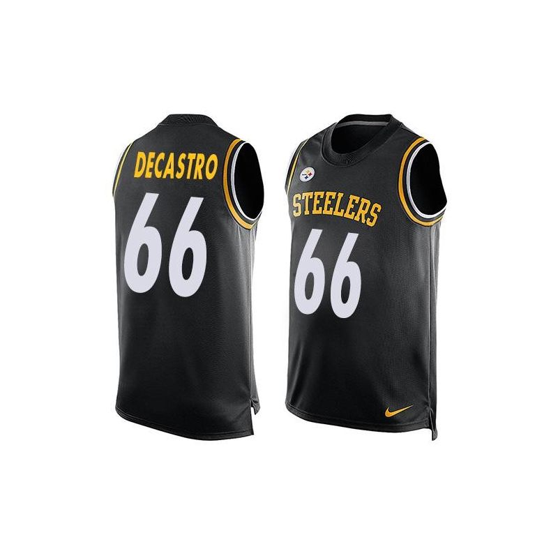 Cheap David DeCastro Steelers Tank Top From China #66