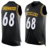 Cheap LC Greenwood Steelers Tank Top From China #68