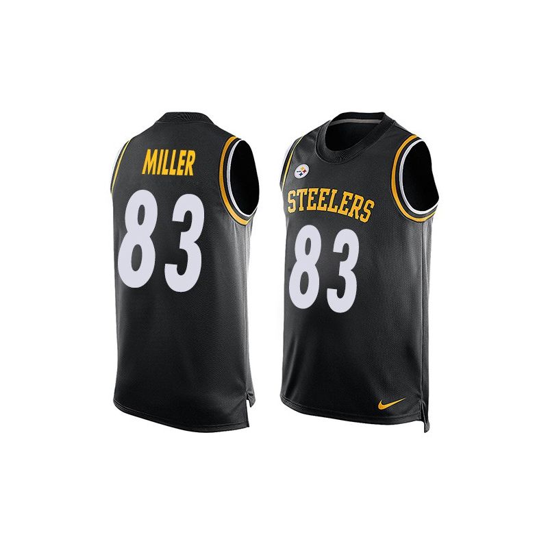 Cheap Heath Miller Steelers Tank Top From China #83