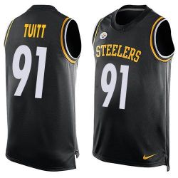 Cheap Stephon Tuitt Steelers Tank Top From China #91