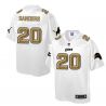 Cheap Barry Sanders Lions Jersey From China White Golden #20