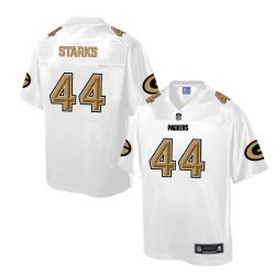 Cheap James Starks Packers Jersey From China White Golden #44