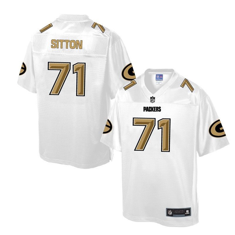 Cheap Josh Sitton Packers Jersey From China White Golden #71