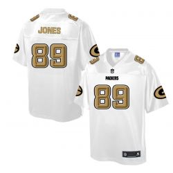 Cheap James Jones Packers Jersey From China White Golden #89