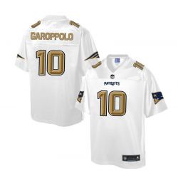 Cheap Jimmy Garoppolo Patriots Jersey From China White Golden #10