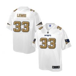 Cheap Dion Lewis Patriots Jersey From China White Golden #33