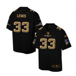 Cheap Dion Lewis Patriots Jersey From China Black Golden #33