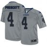 Cheap Dak Prescott Cowboys Jersey From China Gray Lights out #4