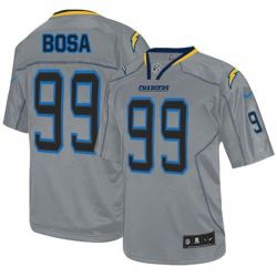 Cheap Joey Bosa Chargers Jersey From China Grey Lights out #99