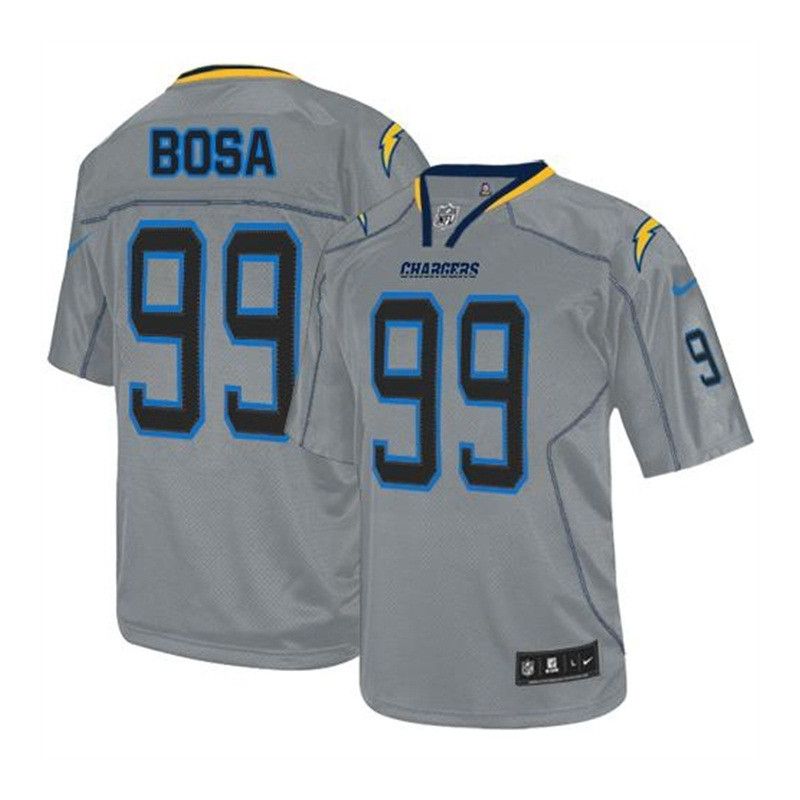 Cheap Joey Bosa Chargers Jersey From China Grey Lights out #99