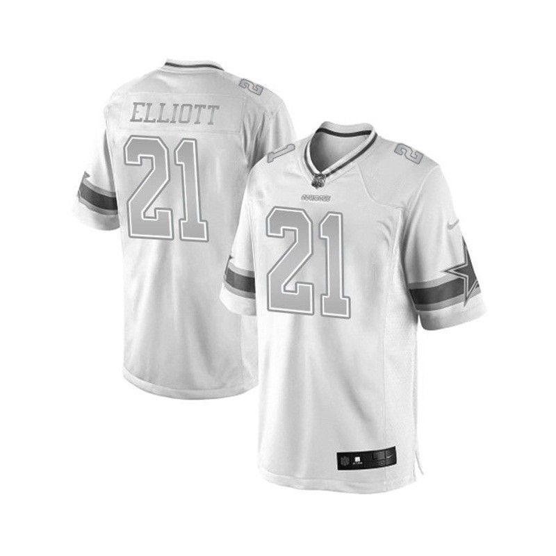 Cheap Ezekiel Elliott Cowboys Jersey From China Platinum #21