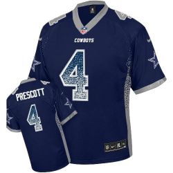 Cheap Dak Prescott Cowboys Jersey From China Blue Drift Fashion I #4