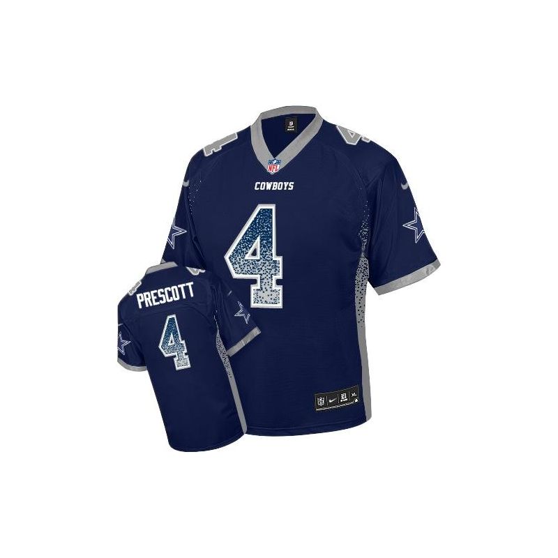 Cheap Dak Prescott Cowboys Jersey From China Blue Drift Fashion I #4