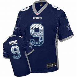 Cheap Tony Romo Cowboys Jersey From China Blue Drift Fashion I #9