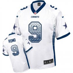 Cheap Tony Romo Cowboys Jersey From China White Drift Fashion I #9