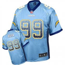 Cheap Joey Bosa Chargers Jersey From China Light Blue Drift Fashion I #99