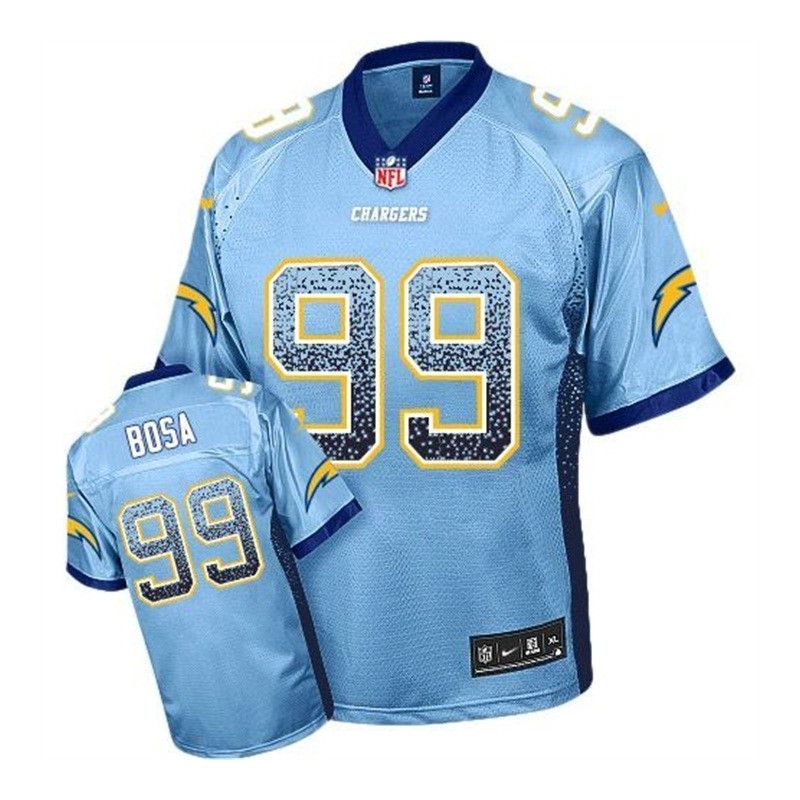 Cheap Joey Bosa Chargers Jersey From China Light Blue Drift Fashion I #99