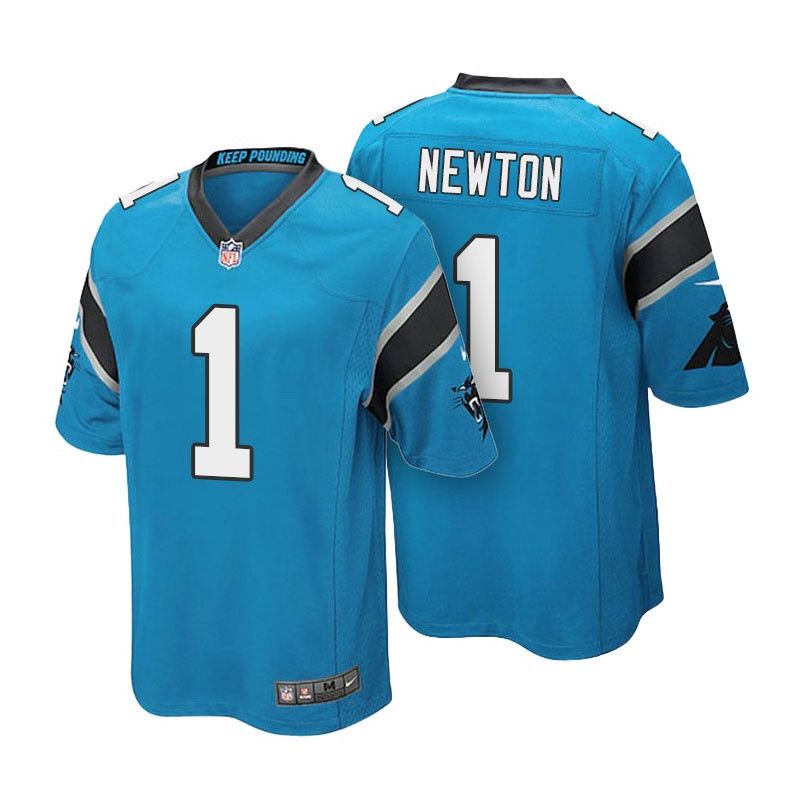 Cheap Cam Newton Panthers Jersey From China Blue Limited #1