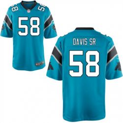 Cheap Thomas Davis Sr Panthers Jersey From China Blue Limited #58