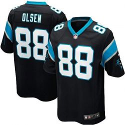 Cheap Greg Olsen Panthers Jersey From China Black Limited #88