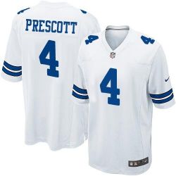 Cheap Dak Prescott Cowboys Jersey From China White Limited #4
