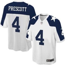 Cheap Dak Prescott Cowboys Jersey From China White thanksgiving Limited #4
