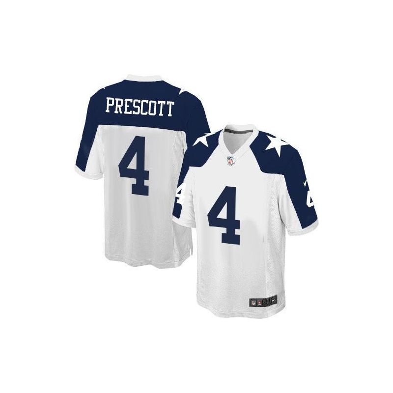 Cheap Dak Prescott Cowboys Jersey From China White thanksgiving Limited #4
