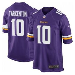 Cheap Fran Tarkenton Vikings Jersey From China Purple Limited #10