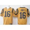 Cheap Jared Goff Rams Jersey From China Color Rush Elite #16