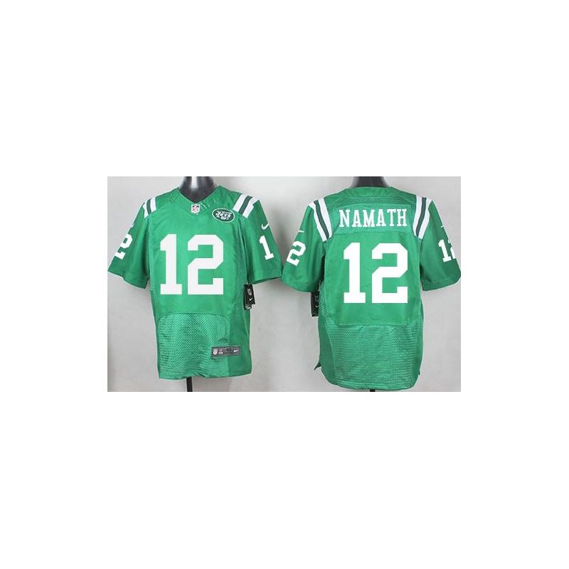 Cheap Joe Namath Jets Jersey From China Color Rush Elite #12