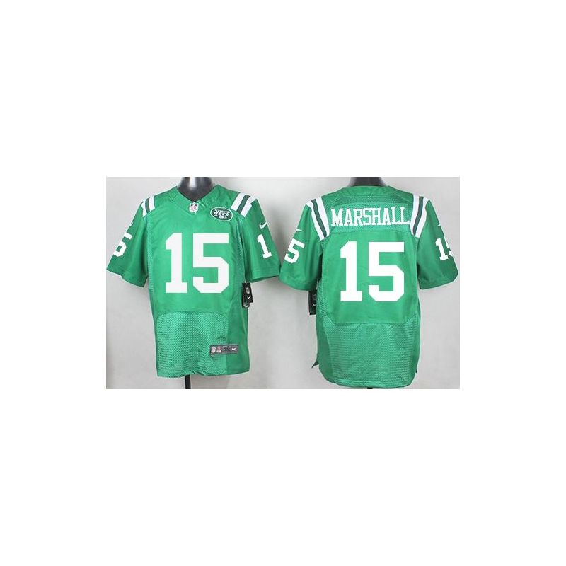 Cheap Brandon Marshall Jets Jersey From China Color Rush Elite #15