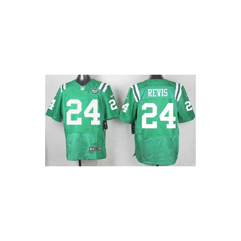 Cheap Darrelle Revis Jets Jersey From China Color Rush Elite #24