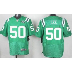 Cheap Darron Lee Jets Jersey From China Color Rush Elite #50