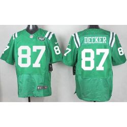 Cheap Eric Decker Jets Jersey From China Color Rush Elite #87