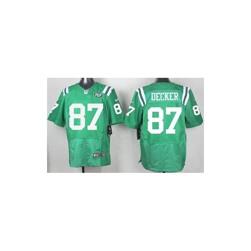 Cheap Eric Decker Jets Jersey From China Color Rush Elite #87