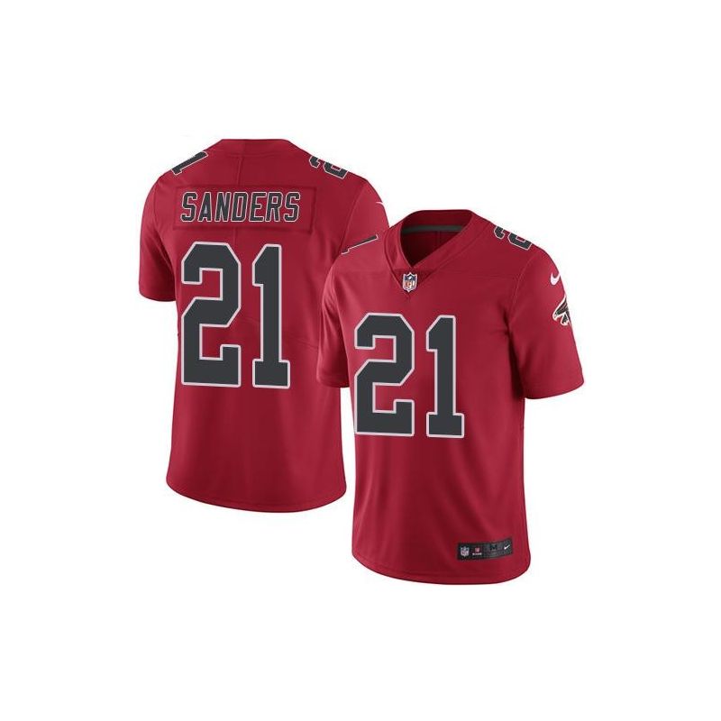 Cheap Deion Sanders Falcons Jersey From China Color Rush Legend #21