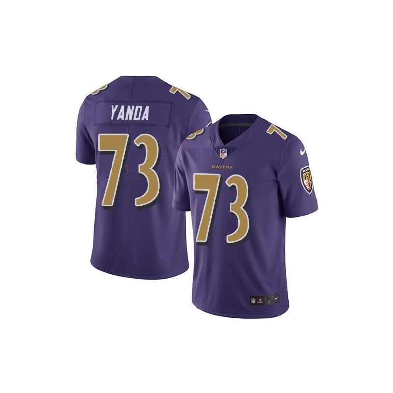 Cheap Marshal Yanda Ravens Jersey From China Color Rush Legend #73 Cheap Marshal Yanda Ravens Jersey From China Color Rush Legend #73