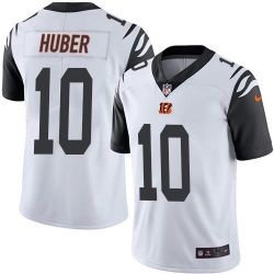 Cheap Kevin Huber Bengals Jersey From China Color Rush Legend #10