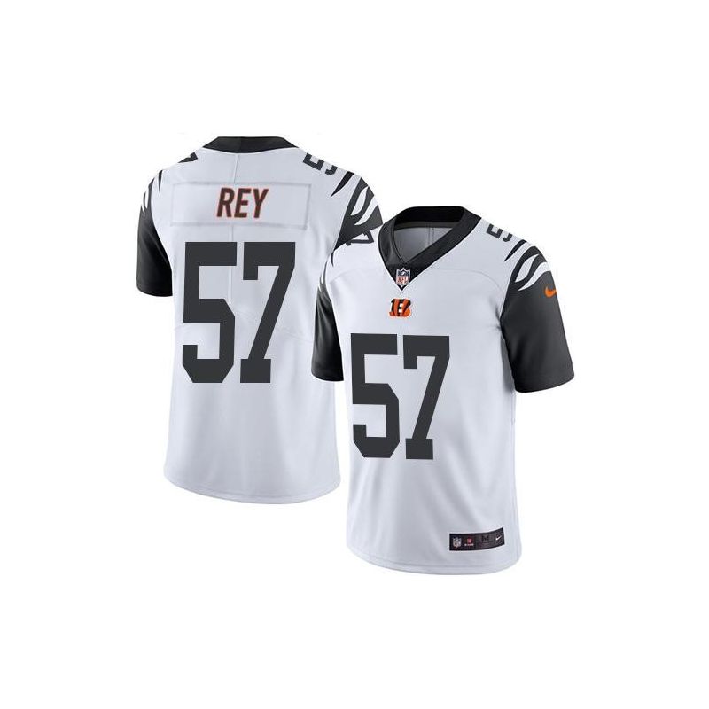 Cheap Vincent Rey Bengals Jersey From China Color Rush Legend #57