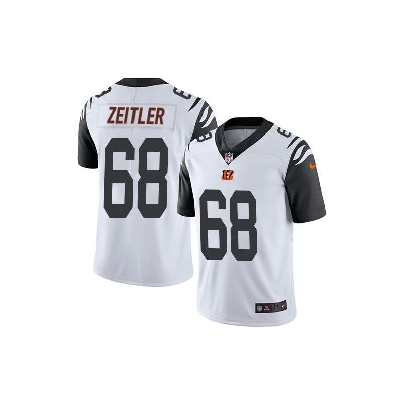 Cheap Kevin Zeitler Bengals Jersey From China Color Rush Legend #68