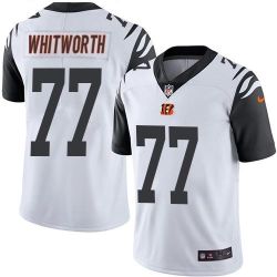 Cheap Andrew Whitworth Bengals Jersey From China Color Rush Legend #77