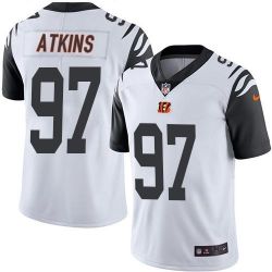 Cheap Geno Atkins Bengals Jersey From China Color Rush Legend #97