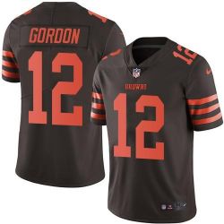 Cheap Josh Gordon Browns Jersey From China Color Rush Legend #12