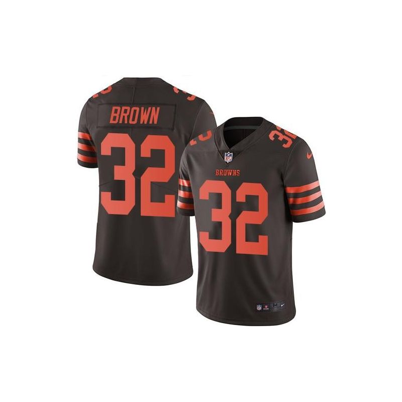 Cheap Jim Brown Browns Jersey From China Color Rush Legend #32 Cheap Jim Brown Browns Jersey From China Color Rush Legend #32