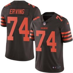 Cheap Cameron Erving Browns Jersey From China Color Rush Legend #74