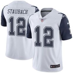 Cheap Roger Staubach Cowboys Jersey From China Color Rush Legend #12