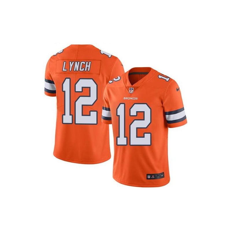 Cheap Paxton Lynch Broncos Jersey From China Color Rush Legend #12 Cheap Paxton Lynch Broncos Jersey From China Color Rush Legend #12