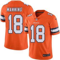 Cheap Peyton Manning Broncos Jersey From China Color Rush Legend #18