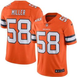 Cheap Von Miller Broncos Jersey From China Color Rush Legend #58