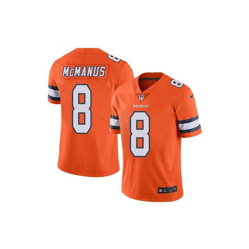Cheap Brandon McManus Broncos Jersey From China Color Rush Legend #8 Cheap Brandon McManus Broncos Jersey From China Color Rush Legend #8